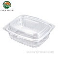 Einweg -Plastik -Frischsalat -Behälterpackungsbox